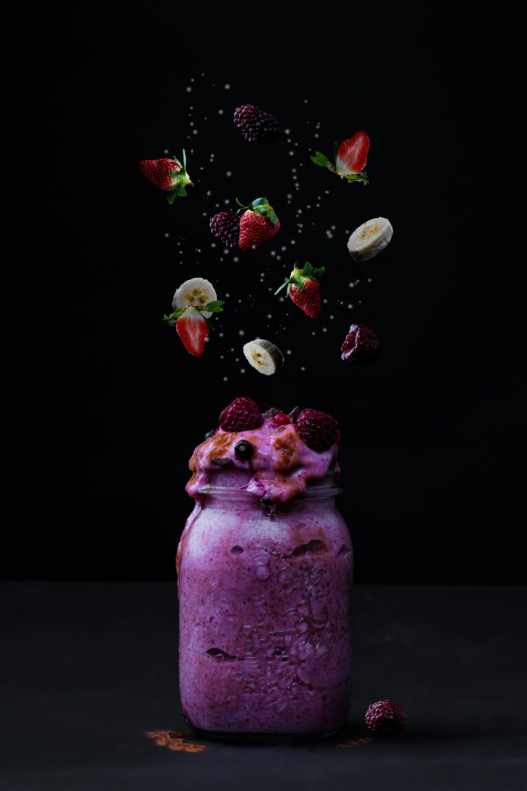 Smoothie μπανάνα-φράουλα